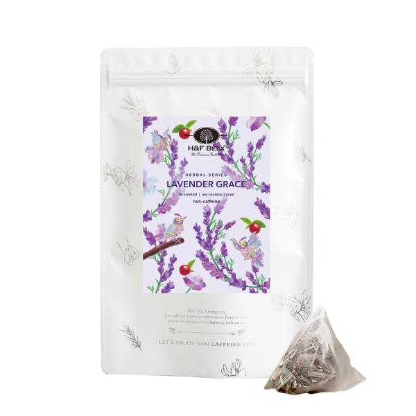 [Release date: December 27, 2024]気分を落ち着かせ、不安を和らげる効果が期待できるハーブの女王ラベンダー。ピュアルイボスのコクと華やかな香りで心やすらぐノンカフェインティーです！美容に嬉しい成分もたっぷり。ノ...