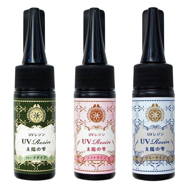 Uvレジン液 太陽の雫 単品 3種 ハードタイプ ソフトタイプ グミータイプ 1液性透明樹脂材料 アクリル系紫外線硬化樹脂 パジコ Padico 77 447y 夏休み冬休み手作り工作宅配便 通販 Yahoo ショッピング