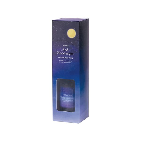 ビューウェル（Beauwell）　アンドグッドナイト　やすらぎアロマディフューザー　スリーピーラベンダー　100mL ハンズ