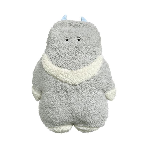 グロリア jou jou lier FURRY ブランケット inぬいぐるみ グレー