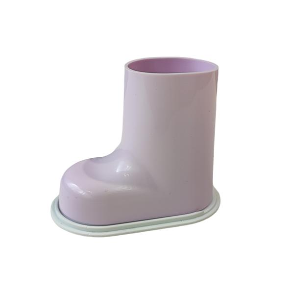 カラー：ラベンダー本体サイズ（約）：幅7×高8.5cm対応サイズ：［傘先］径1.2〜1.7cm、長5cm以上のものがおすすめ重量（約）：39g素材：PP、PEセット内容：本体、アタッチメント（細い傘先用／太い傘先用）、靴底