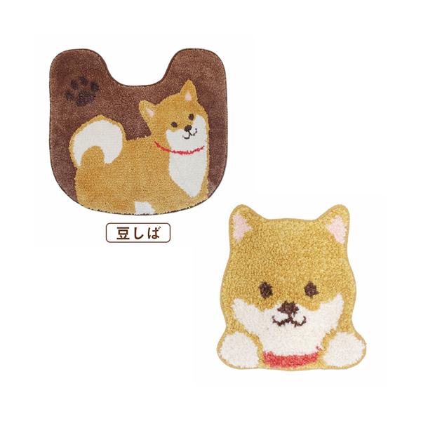 セット内容：レギュラートイレマット、デコレーションマスコット本体サイズ（約）：［マット］縦550×横60×厚20mm　：［マスコット］縦260×横230×厚13mm素材：［トイレマット］ポリエステル100％　［マスコット］ポリエステル100...