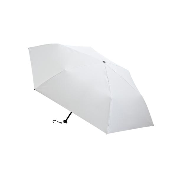 hands＋　東レ　サマーシールド　晴雨兼用　超軽量　折りたたみ傘　55cm　ホワイト ハンズ