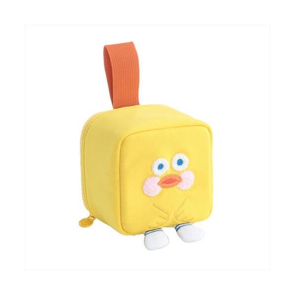 デザイン：ダックサイズ（約）：［本体］幅105×奥85×高105mm　［持ち手］長70mm