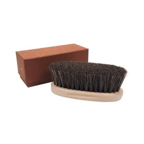 本体サイズ（約）：幅13.5×奥5.4×高5.5（毛丈3.8）cm素材：馬毛（ミディアム）、天然木