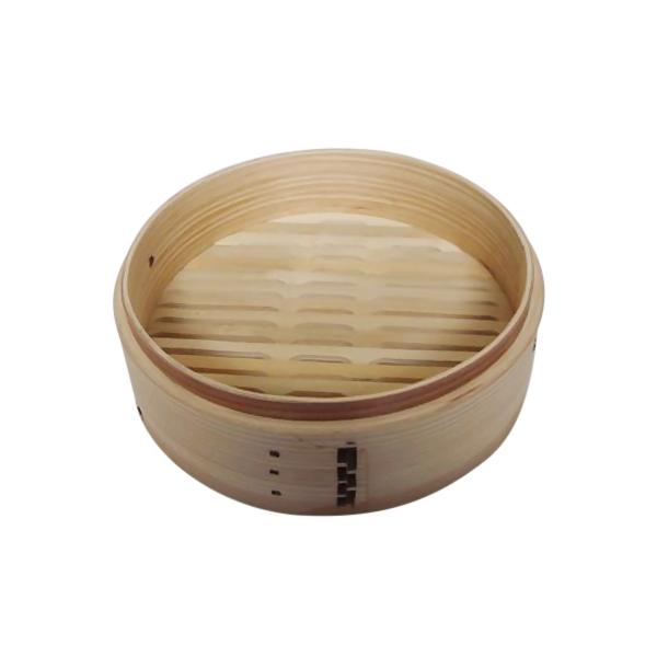 本体サイズ（約）：外径24cm素材・原材料：[本体]杉材　[スノコ]竹　[編紐]桜皮原産国：中国