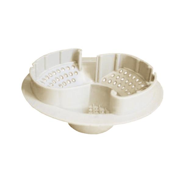 カラー：アイボリー本体サイズ（約）：直径11.5×高4.8cmパッケージサイズ（約）：幅16.5×奥5.5cm×高24cm重量（約）：32g素材：ポリプロピレン原産国：日本耐熱温度：60度