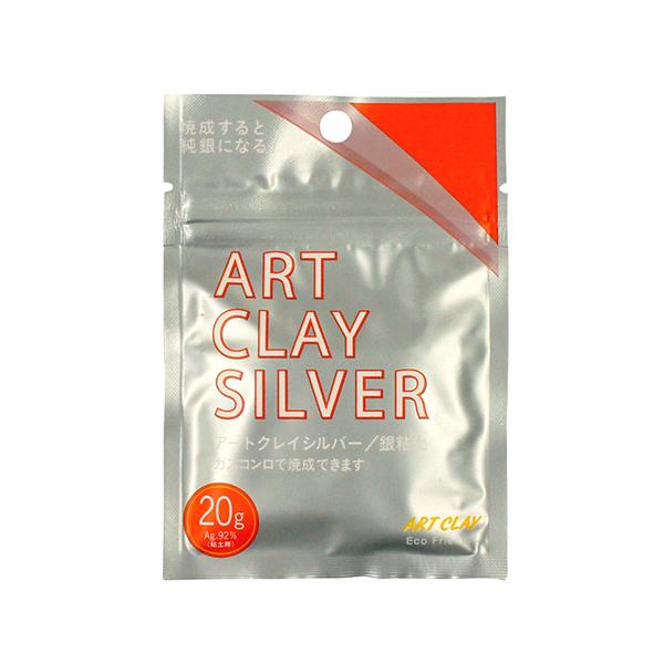 内容量（約）：粘土タイプ20g素材：アートクレイシルバー（純銀の微粒末・水・バインダー）原産国：日本