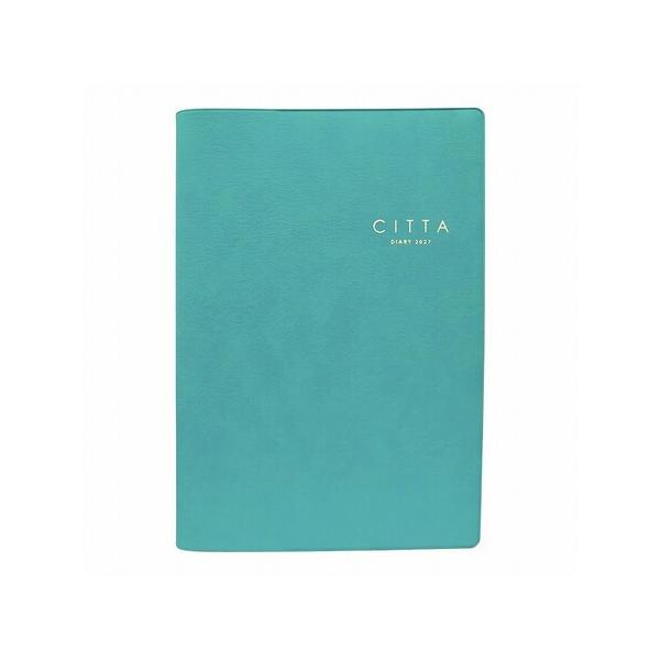 【2026年10月始まり】 チッタ（CITTA） DIARY B6 ウィークリーバーチカル E5345 ラグーンブルー 月曜始まり ハンズ