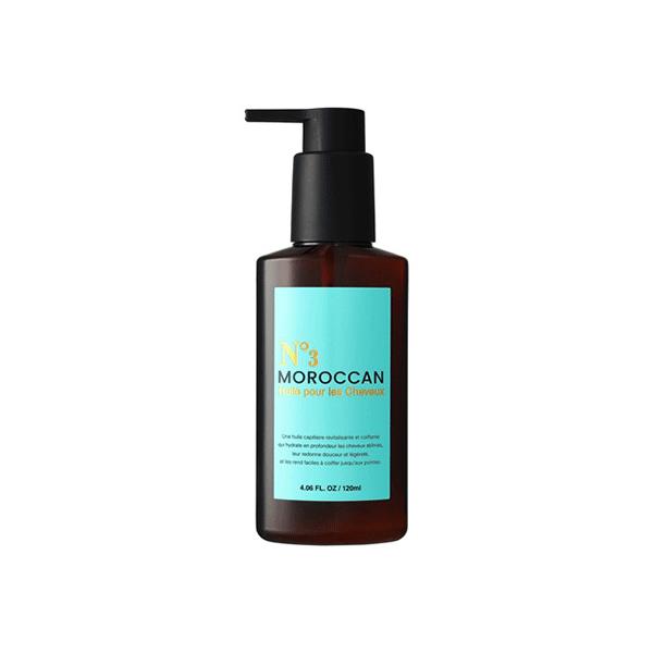ヌメロスリー（N0.3）　モロッカンオイル　ユイルプールレシュヴー　120mL ハンズ