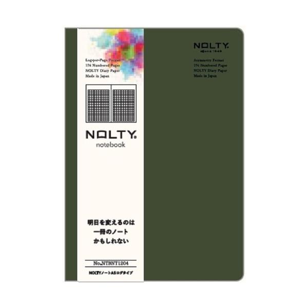 他サイト： ノルティ（NOLTY）　ノート　ログタイプ　A5　NTBNT1203　カーキ ハンズの商品画像