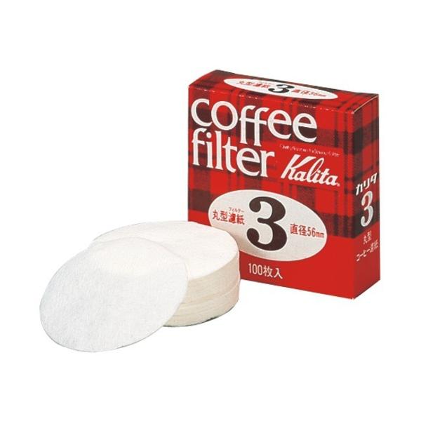 他サイト： カリタ（Kalita）　丸型濾紙　56mm＃3　100枚入 ハンズの商品画像