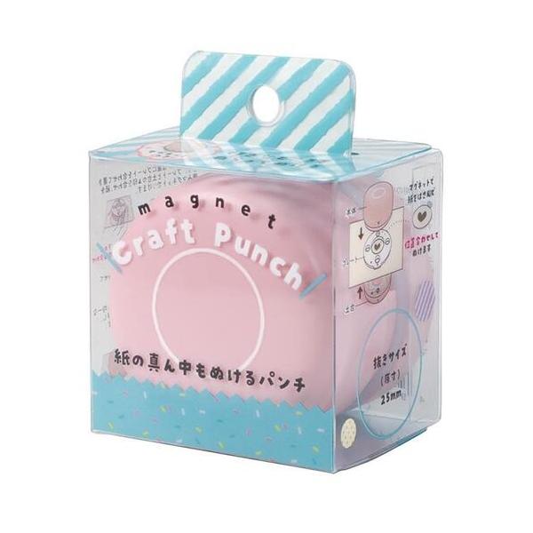 クツワ（KUTSUWA）　マグネット式クラフトパンチ　DE035A　丸 ハンズ
