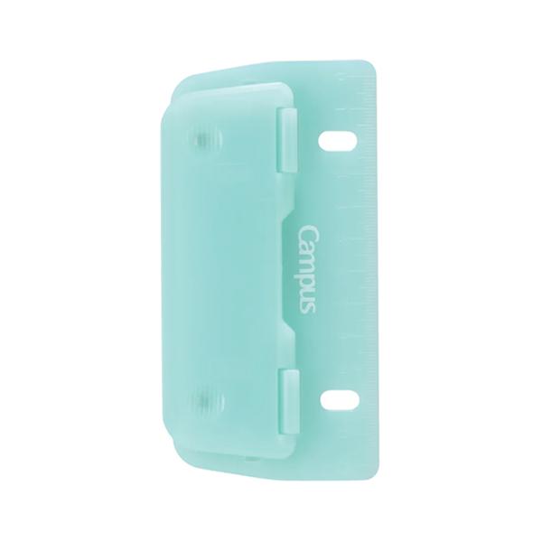 カラー：グリーン本体サイズ（約）：幅130×奥67×高7mm最大穿孔能力：PPC用紙2枚迄穿孔奥行き：12mmピッチ寸法：80mm