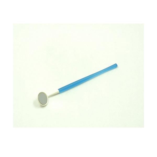 カラー：[握り部]青　[ミラー部]アイボリー本体サイズ（約）：幅2.3×長15.8×厚1.5cm素材・原材料：[ハンドル・ヘッド部]ABS樹脂　[ミラー]PET樹脂原産国：日本