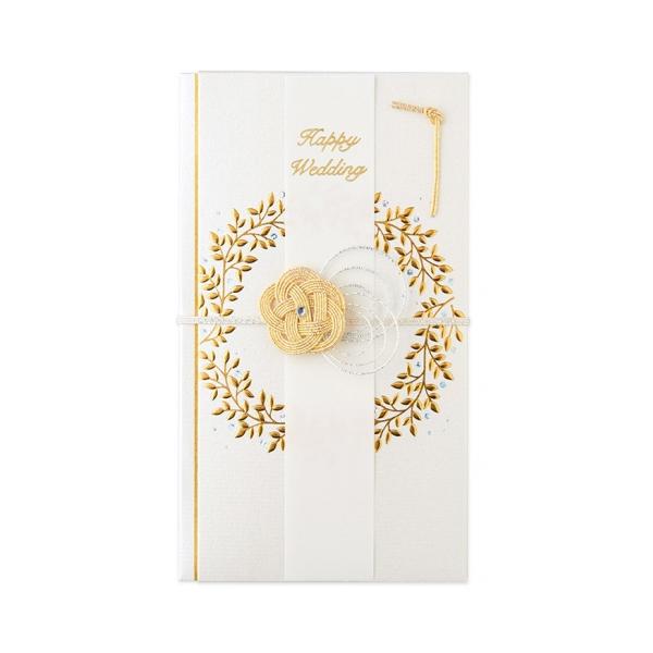 他サイト： マルアイ　hanaemi　リース金封　ホワイト ハンズの商品画像