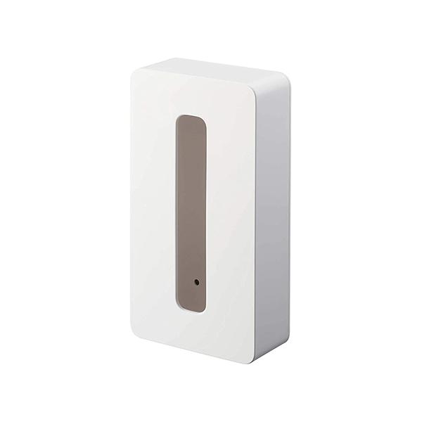 カラー：ホワイト本体サイズ（約）：［本体］11.5×奥5.5×高21.5cm　：［内寸］幅10.5×奥4.5×高20.5cm重量（約）：240g耐荷重（約）：500g素材：［本体／台座］ABS、マグネット対応製品：枚数300枚（150組）ま...