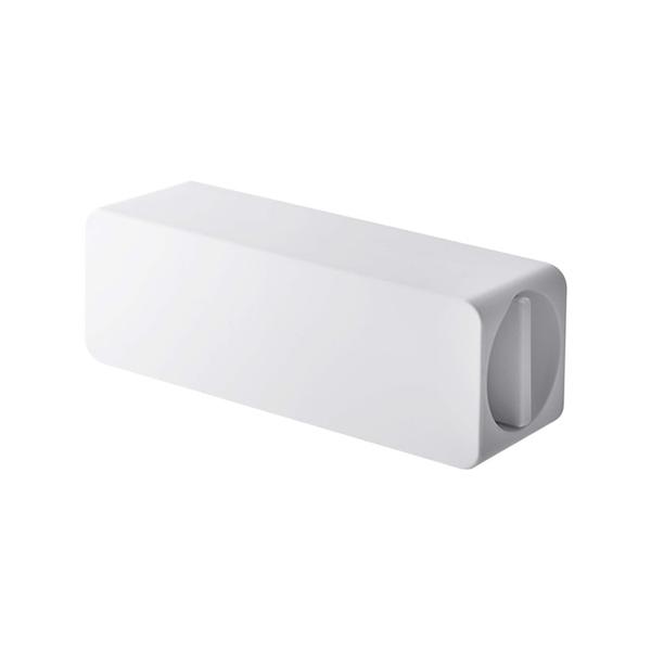 カラー：ホワイト本体サイズ（約）：幅9×奥3×高3.5cm対応サイズ（約）：［チューブ］幅6.5cm、厚1mm、長18cm以内耐荷重（約）：250g素材：［本体（容器／蓋／ハンドル）］ABS、マグネット　［滑り止め］シリコーン耐熱温度（約）...