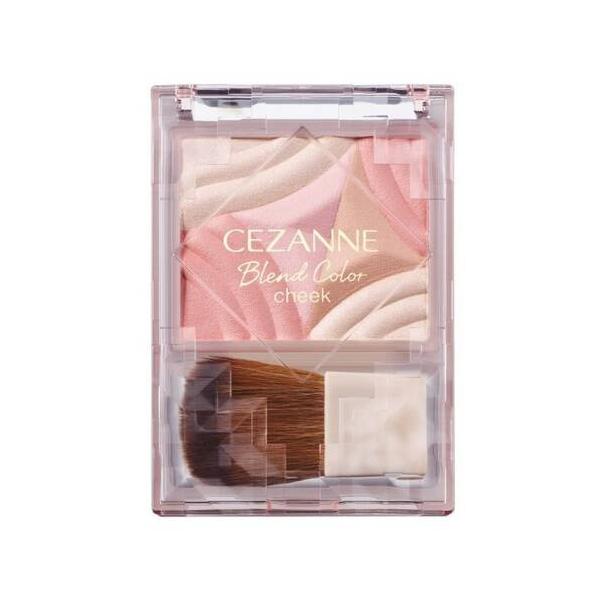 セザンヌ（CEZANNE）　ブレンドカラーチーク　01　コーラルシンフォニー ハンズ