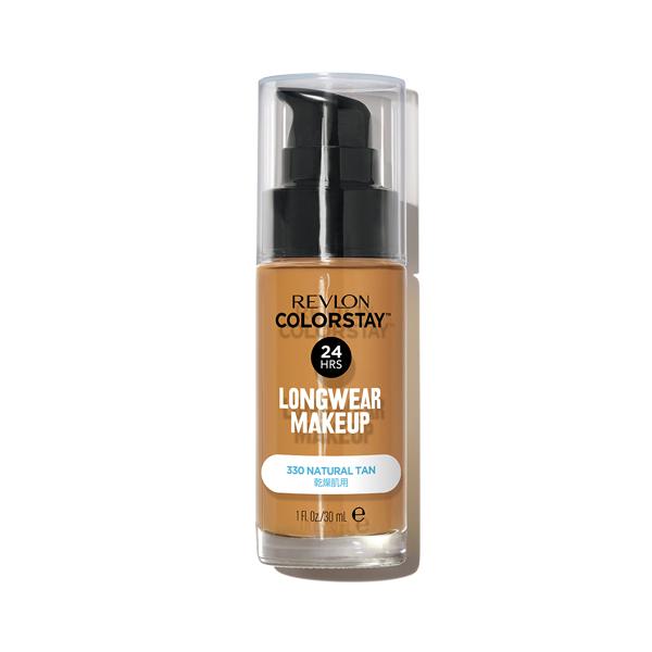 レブロン（REVLON）　カラーステイ　ロングウェアメイクアップD　330　ナチュラルタン ハンズ