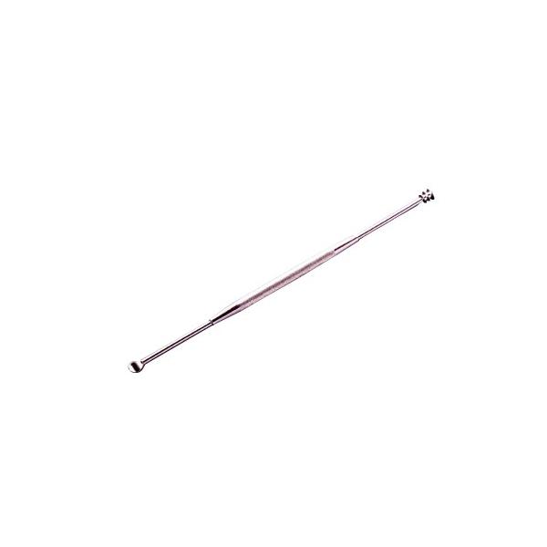 本体サイズ（約）：全長11.5cmパッケージサイズ（約）：幅3.6×奥0.7×高17cm重量・容量（約）：7g素材・原材料：真ちゅう・ニッケルメッキ仕上げ原産国：日本