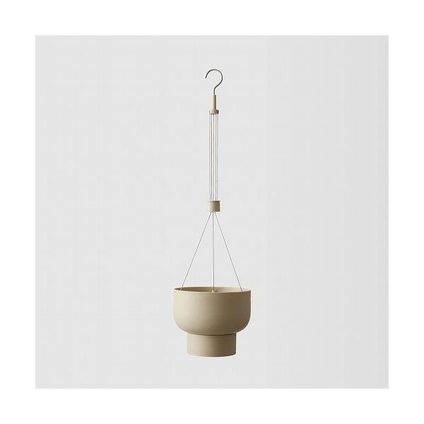 他サイト： マーナ（marna）　ハンキングプラントポット　S508BE　サンドベージュ ハンズの商品画像