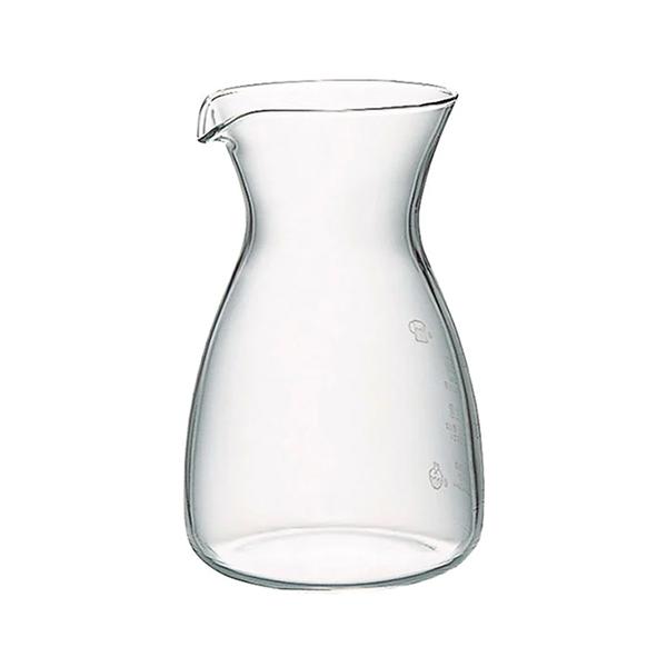 本体サイズ（約）：幅9×口径7.2×高13.8cm 容量（約）：400mL 素材：耐熱ガラス製  原産国：日本