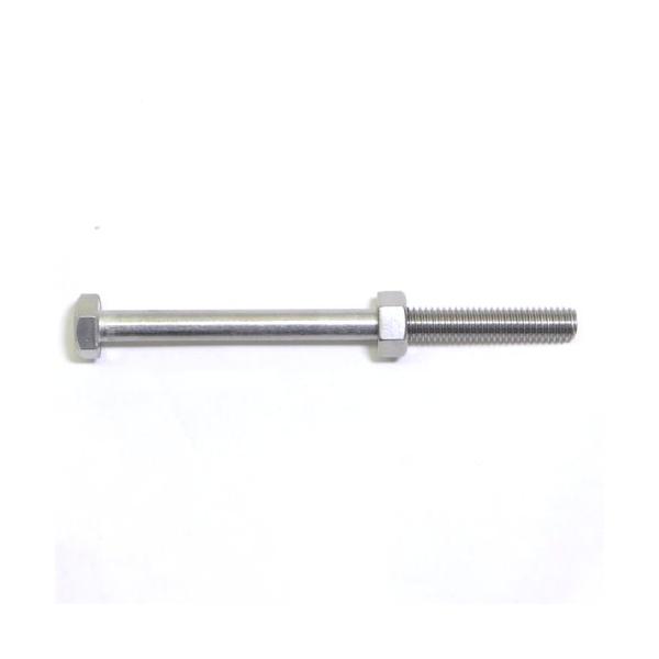 本体サイズ（約）：呼び径6×首下長80mm付属品：ナット素材：ステンレス入り数：1個入