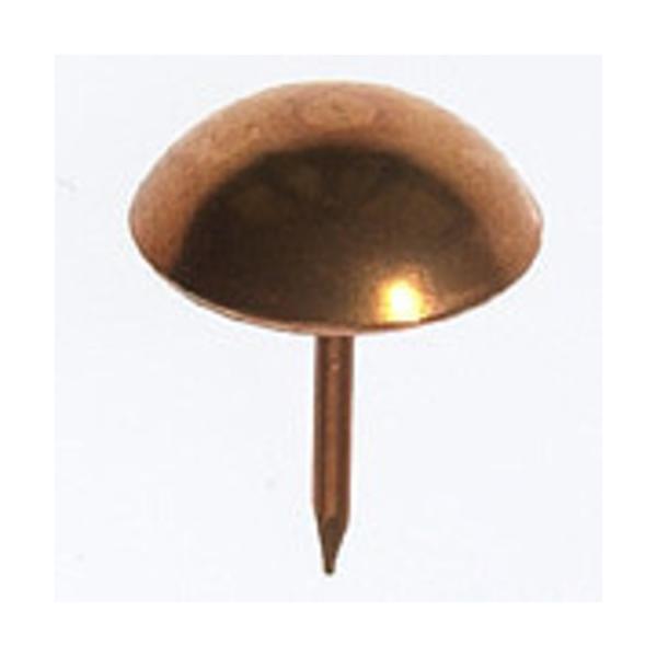 本体サイズ（約）：【実寸】10.5mm(頭径)、12.5mm(釘の長さ)、16mm(全長)重量・容量（約）：16本入材質：銅