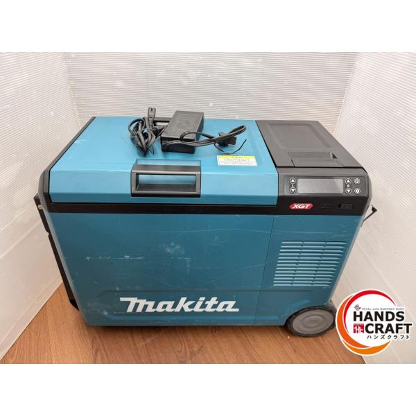 ♪ makita 充電式保冷温庫 CW004G 40V 29L ACアダプター マキタ【中古