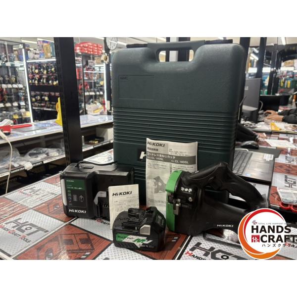 □【中古】HiKOKI ハイコーキ CL18DSL(LXPK) コードレス全ネジカッタ