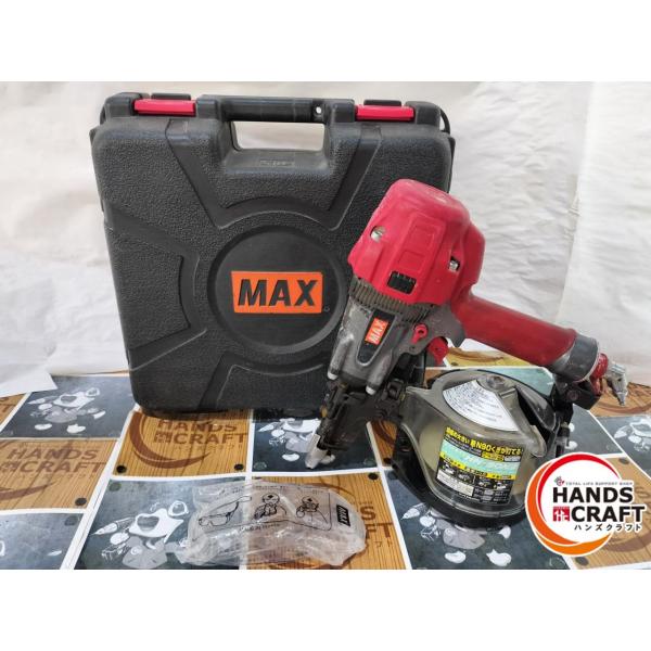 MAX マックス HN-90N3 高圧 釘打機 ケース有 中古 【ハンズクラフト沖縄豊見城店】 MAX マックス HN-90N3 高圧 釘打機 ケース有 中古 【ハンズクラフト