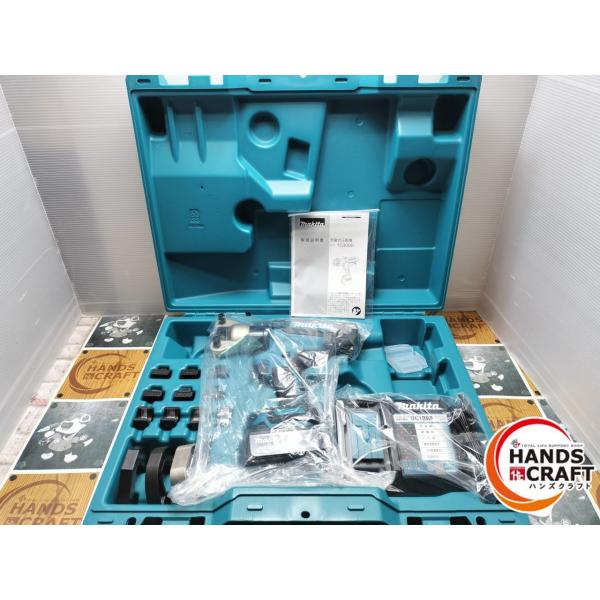 【開封未使用品】マキタ makita 充電式圧着機 TC300DRG 18V6.0Ahバッテリ 充電器 PSEマーク有【店頭引取限定】【ハンズクラフト熊本店】 ◇【未使用】マキタ makita TC300DRG 充電式圧着機 18V バッテリー×1