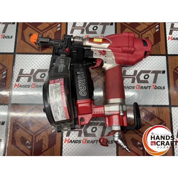 【中古】MAX HV-R41G2 高圧ﾀｰﾎﾞﾄﾞﾗｲﾊﾞ ねじ打機 本体のみ【ハンズクラフト沖縄豊見城店】 〇マックス MAX HV-R41G2 ターボドライバー 25mm〜41mm 高圧 本体のみ