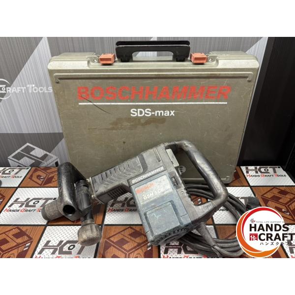 値下げしました！【中古】ボッシュ BOSCH GSH5CE/N 破つりハンマー 電動ハンマ ケース付き 〇ボッシュ BOSCH GSH5CE/N 破つりハンマー 電動ハンマ ケース付き