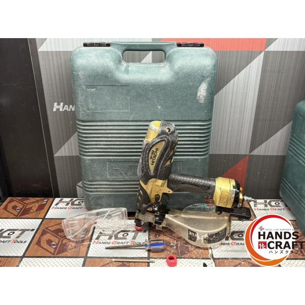 〇ハイコーキ HiKOKI 日立工機 WF4H2 高圧エアネジ打ち機 ケース付き
