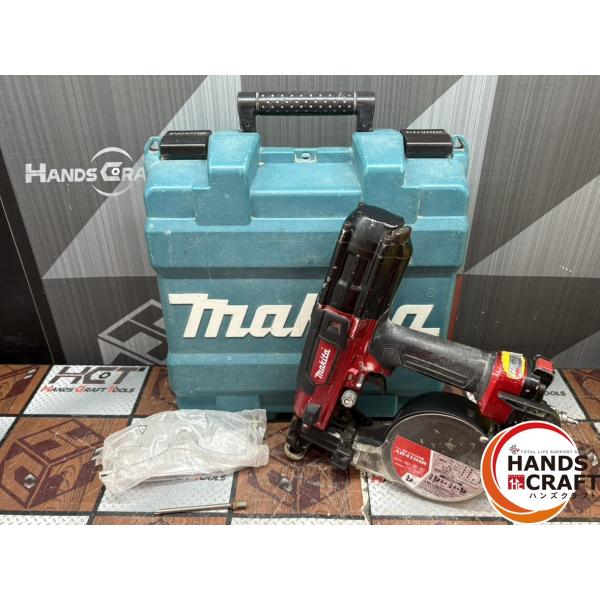 【中古】マキタ Makita AR411HRM 41mm高圧エアビス打ち機 ケース付き【ハンズクラフト佐賀】 〇マキタ Makita AR411HR 41mm高圧エアビス打ち機 ケース付き【ハンズ
