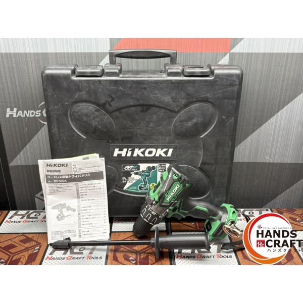 【開封未使用】HiKOKI ハイコーキ DV36DA 13mmコードレス振動ドライバドリル ケース付き ケース傷あり【ハンズクラフト佐賀】 〇【開封未使用】HiKOKI ハイコーキ DV36DA 13mmコードレス振動