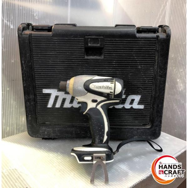 【中古】マキタ Makita TD130DRFXR 充電式インパクトドライバ バッテリ×2・充電器付き【ハンズクラフト佐賀】 ▽【中古品】マキタ TD130D 充電式インパクトドライバ 本体+ケース付き