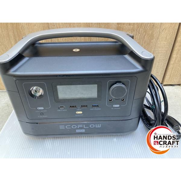 ECOFLOW  MAX エコフロー　リバー　マックス　中古　最安値 ◇◇【中古品】 EcoFlow ポータブル電源 RIVER MAX リバーマックス