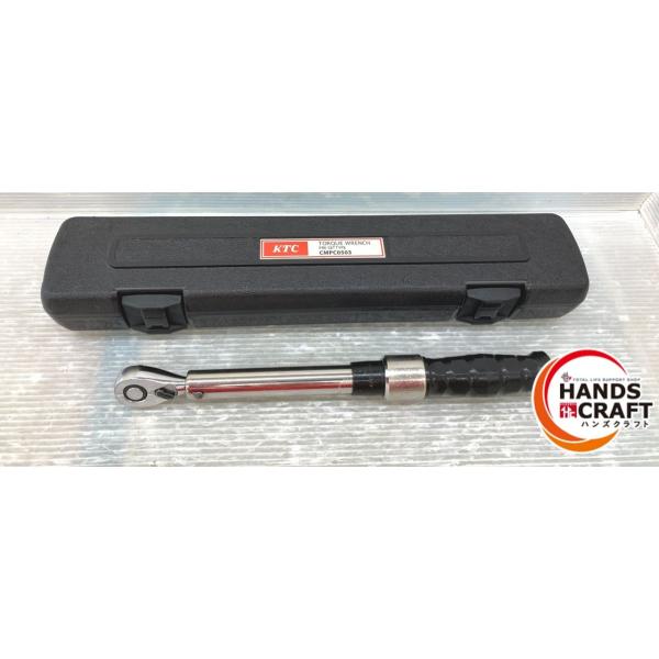【中古・現状品】KTC CMPC0503 ﾌﾟﾚｾｯﾄ型ﾄﾙｸﾚﾝﾁ 差込角9.5mm 3/8 未校正【ハンズクラフト沖縄豊見城店】 ◇【中古/現状品】KTC CMPC0503 トルクレンチ ケース付 : ハンズ