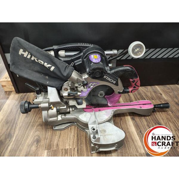 ♭【中古】日立 C7RSHC 卓上スライドマルノコ190mm【ハンズクラフト