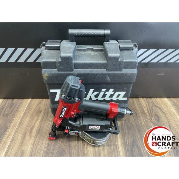 ♭【中古品】マキタ makita 41mm高圧エアビス打ち機 AR412HR ケース