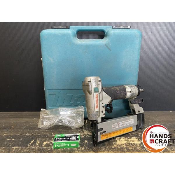 ○【中古品】makita マキタ AF351 常圧 ピンタッカ 使用ピンネイル:18 