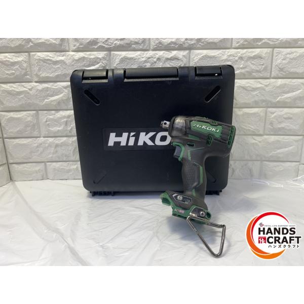 ▽【中古】ハイコーキ WR18DBDL2 コードレスインパクトレンチ 18V