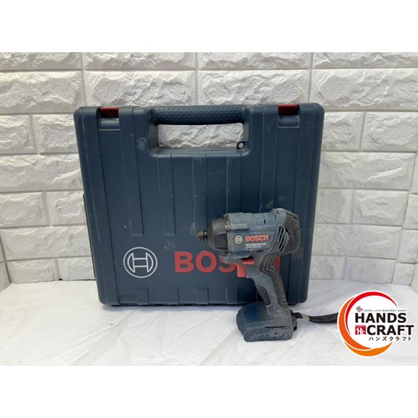 ▽【中古】ボッシュ GDR18V-160 コードレスインパクトドライバ 2.0Ah