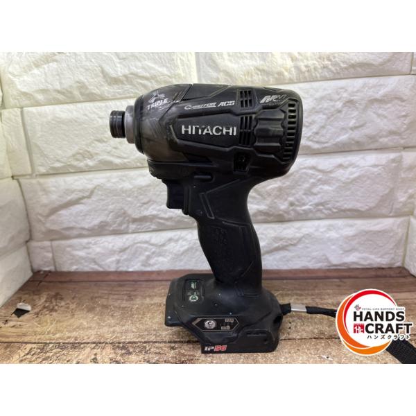 ▽【中古】日立 WH36DA コードレスインパクトドライバ 36V 本体のみ 