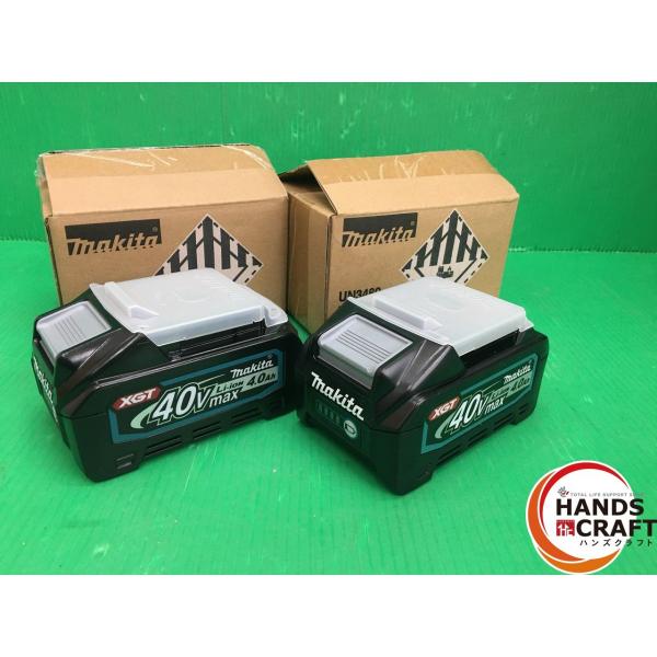 新品.未使用品　マキタ バッテリー 40V4.0Ah 2025年最新】Yahoo!オークション -マキタ 40v バッテリー 4.0ah
