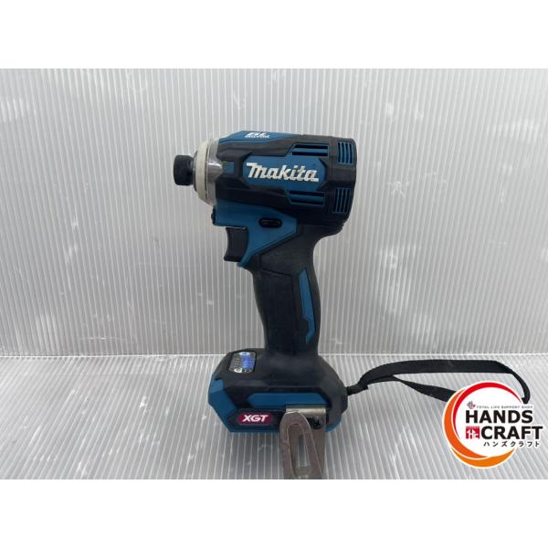 マキタインパクトドライバー40vTD001G動作品中古本体のみmakita ☆マキタ makita 40Vmax 充電式インパクトドライバ TD001G 本体