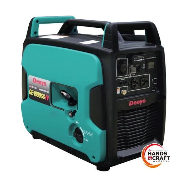 ☆デンヨー DENYO インバータ発電機 防音型 GE-1800SS-IV 1.8kVA 